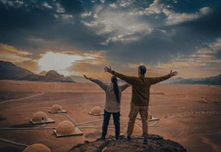 Отель Wadi Rum Camp Stars & Jeep Tour Экстерьер фото